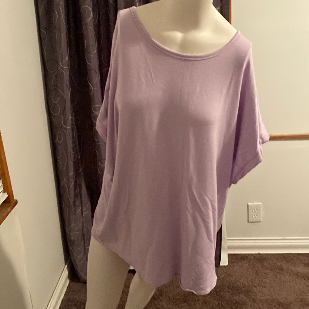 Buffalo David Britton Lavender tunic, size XL